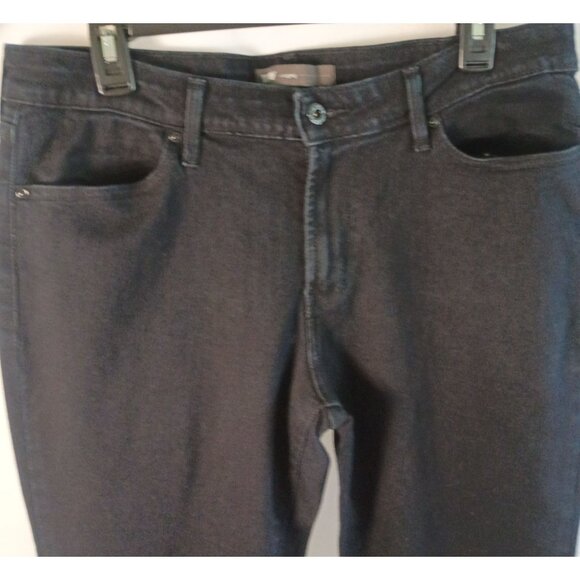 Levi’s Women Jeggings Skinny Jeans 16/33 Dark Wash Stretch Premium Black Label - Picture 7 of 8